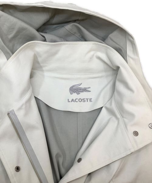 LACOSTE（ラコステ）LACOSTE (ラコステ) モッズコート グレー サイズ:36の古着・服飾アイテム