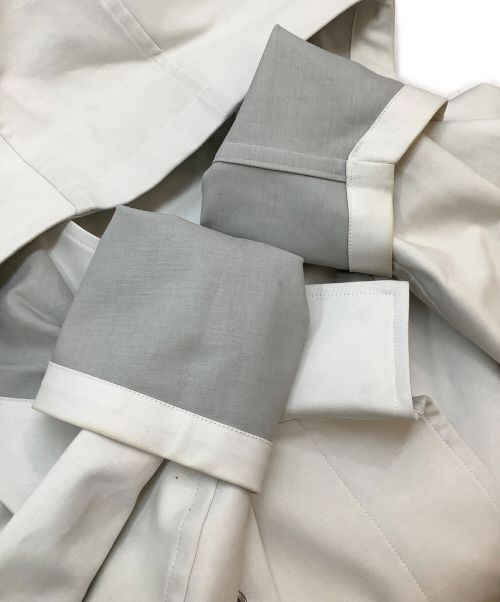 LACOSTE（ラコステ）LACOSTE (ラコステ) モッズコート グレー サイズ:36の古着・服飾アイテム