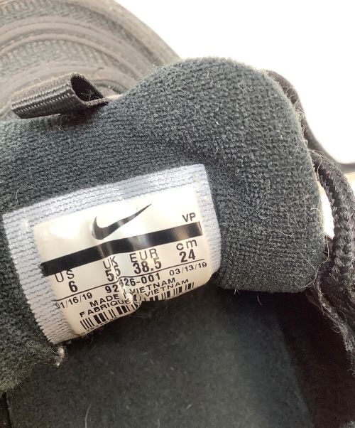 NIKE（ナイキ）NIKE (ナイキ) スニーカー ブラック サイズ:24の古着・服飾アイテム