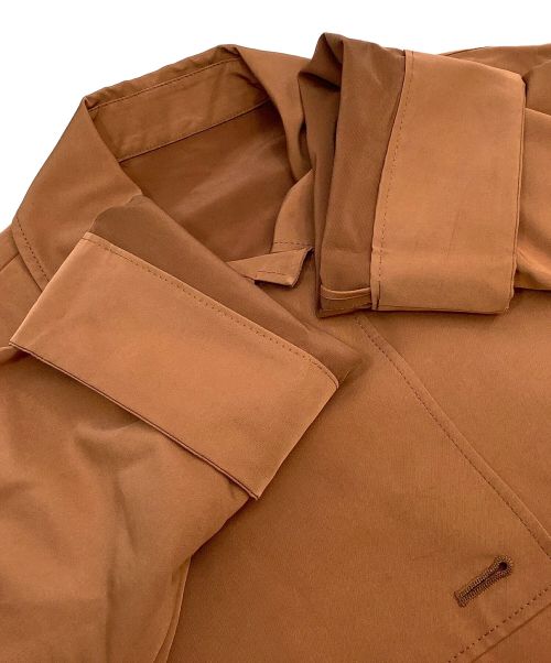 DRESSTERIOR（ドレステリア）DRESSTERIOR (ドレステリア) ドルマンスリーブステンカラーコート ブラウン サイズ:36 未使用品の古着・服飾アイテム