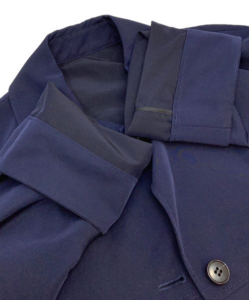 DRESSTERIOR（ドレステリア）DRESSTERIOR (ドレステリア) ドルマンスリーブステンカラーコート ネイビー サイズ:36 未使用品の古着・服飾アイテム