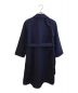 DRESSTERIOR (ドレステリア) ドルマンスリーブステンカラーコート ネイビー サイズ:36 未使用品：1500円