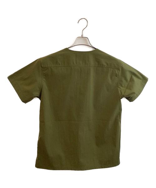 Columbia（コロンビア）Columbia (コロンビア) ノーカラーシャツ サイズ:Mの古着・服飾アイテム