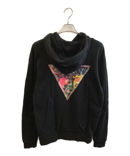 GUESS（ゲス）GUESS (ゲス) Chris Namaizawa ATMOS (アトモス) パーカー ブラック サイズ:Sの古着・服飾アイテム