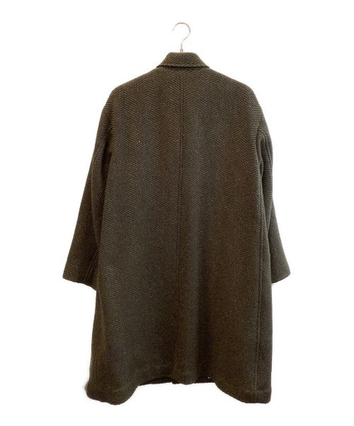 Phlannel（フランネル）Phlannel (フランネル) チェスターコート ブラウン サイズ:Sの古着・服飾アイテム