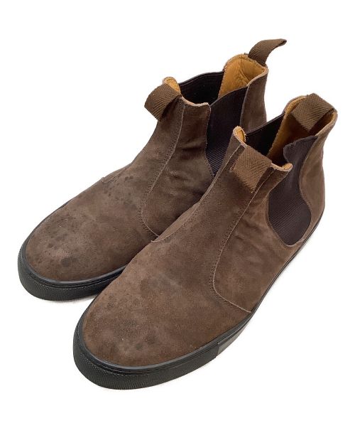 YOAK（ヨーク）YOAK (ヨーク) サイドゴアブーツ ブラウン サイズ:41の古着・服飾アイテム