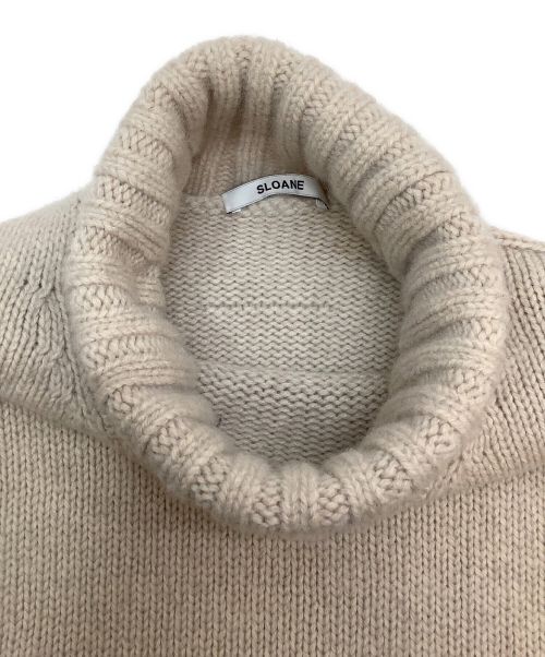 SLOANE（スローン）SLOANE (スローン) タートルネックニット ベージュ サイズ:1の古着・服飾アイテム