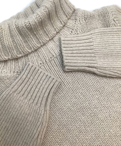 SLOANE（スローン）SLOANE (スローン) タートルネックニット ベージュ サイズ:1の古着・服飾アイテム