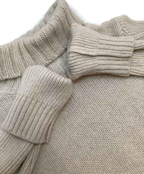 SLOANE（スローン）SLOANE (スローン) タートルネックニット ベージュ サイズ:1の古着・服飾アイテム