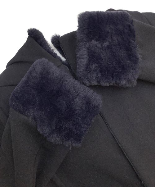 M'S GRACY（エムズグレイシー）M'S GRACY (エムズグレイシー) フーデッドコート ブラック サイズ:38の古着・服飾アイテム