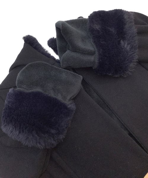 M'S GRACY（エムズグレイシー）M'S GRACY (エムズグレイシー) フーデッドコート ブラック サイズ:38の古着・服飾アイテム