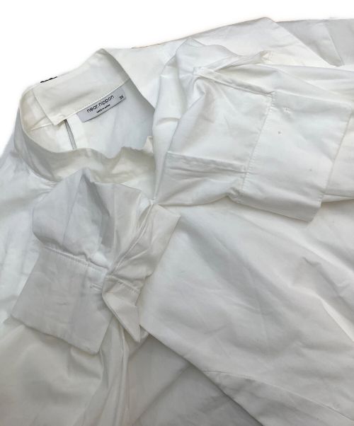 near.nippon（ニアーニッポン）near.nippon (ニアーニッポン) シャツ アイボリー サイズ:UK36の古着・服飾アイテム