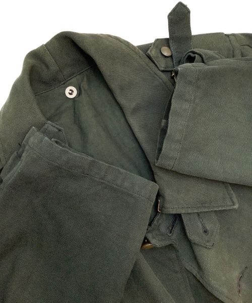 nobrand（ノーブランド）nobrand (ノーブランド) モーターサイクルコート カーキ サイズ:不明の古着・服飾アイテム