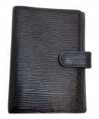 LOUIS VUITTONルイ ヴィトン）の古着「手帳カバー」｜ブラック