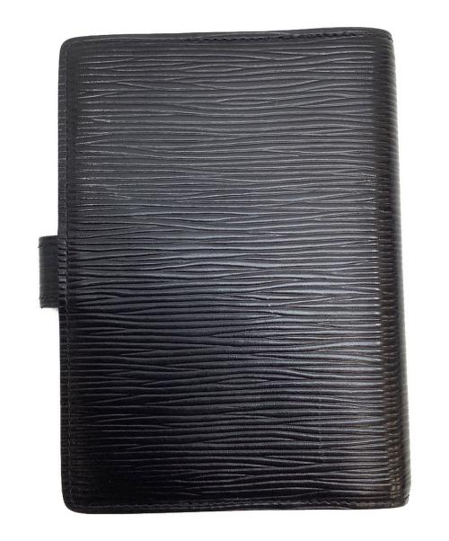 LOUIS VUITTON（ルイ ヴィトン）LOUIS VUITTON (ルイ ヴィトン) 手帳カバー ブラックの古着・服飾アイテム