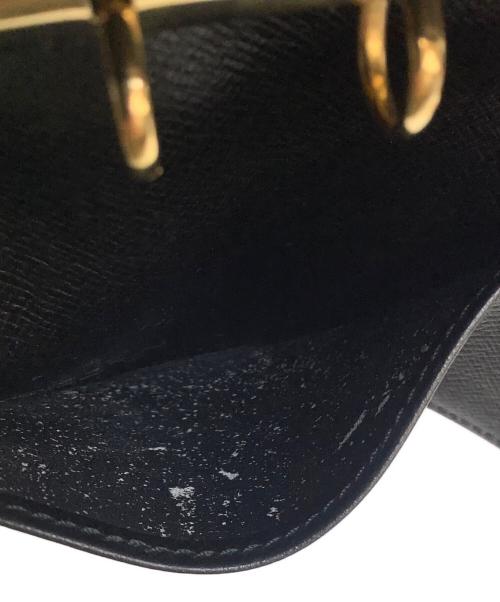 LOUIS VUITTON（ルイ ヴィトン）LOUIS VUITTON (ルイ ヴィトン) 手帳カバー ブラックの古着・服飾アイテム