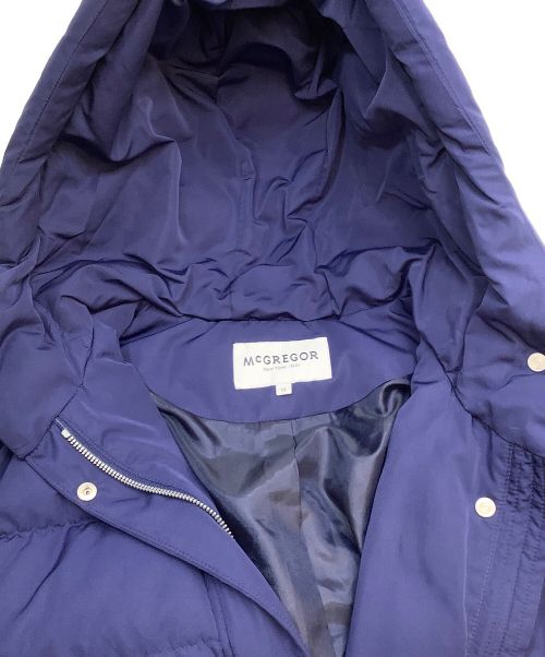 McGREGOR（マックレガー）McGREGOR (マクレガー) フーデットダウンコート ブルー サイズ:Mの古着・服飾アイテム