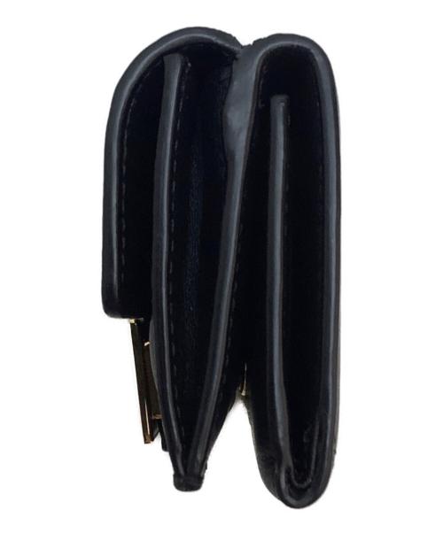 FENDI（フェンディ）FENDI (フェンディ) 3つ折り財布 ブラックの古着・服飾アイテム