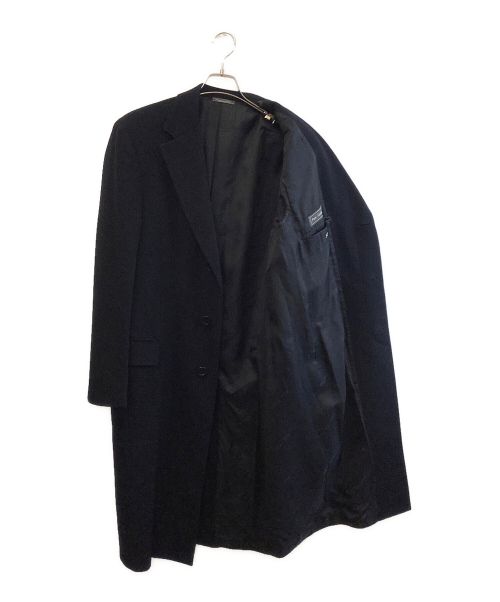 Salvatore Ferragamo（サルヴァトーレ フェラガモ）Salvatore Ferragamo (サルヴァトーレ フェラガモ) カシミヤコート ネイビー サイズ:50の古着・服飾アイテム