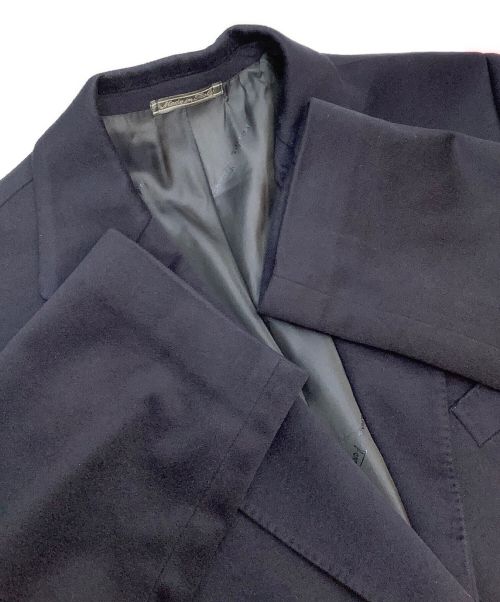 Salvatore Ferragamo（サルヴァトーレ フェラガモ）Salvatore Ferragamo (サルヴァトーレ フェラガモ) カシミヤコート ネイビー サイズ:50の古着・服飾アイテム