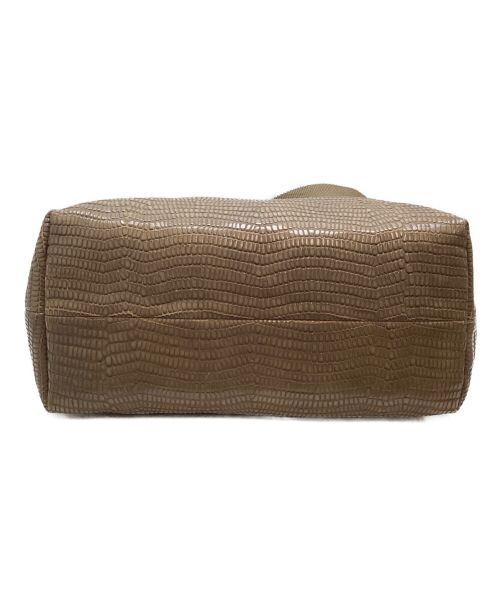 HIROFU（ヒロフ）HIROFU (ヒロフ) 2WAYショルダーバッグ ベージュの古着・服飾アイテム