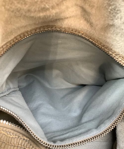 HIROFU（ヒロフ）HIROFU (ヒロフ) 2WAYショルダーバッグ ベージュの古着・服飾アイテム