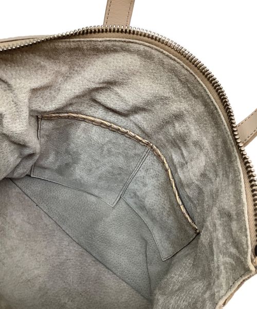 HIROFU（ヒロフ）HIROFU (ヒロフ) 2WAYショルダーバッグ ベージュの古着・服飾アイテム