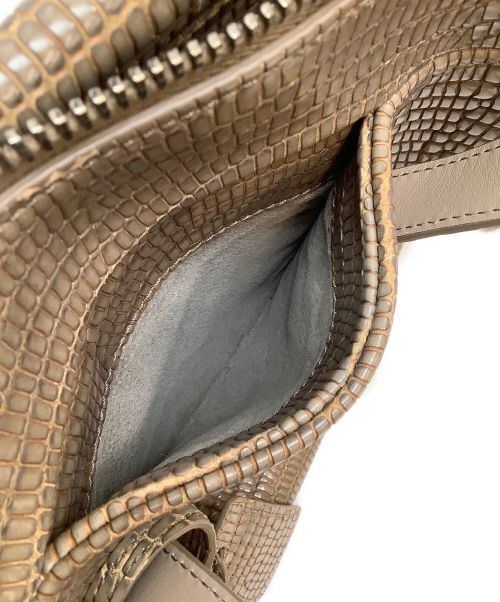 HIROFU（ヒロフ）HIROFU (ヒロフ) 2WAYショルダーバッグ ベージュの古着・服飾アイテム