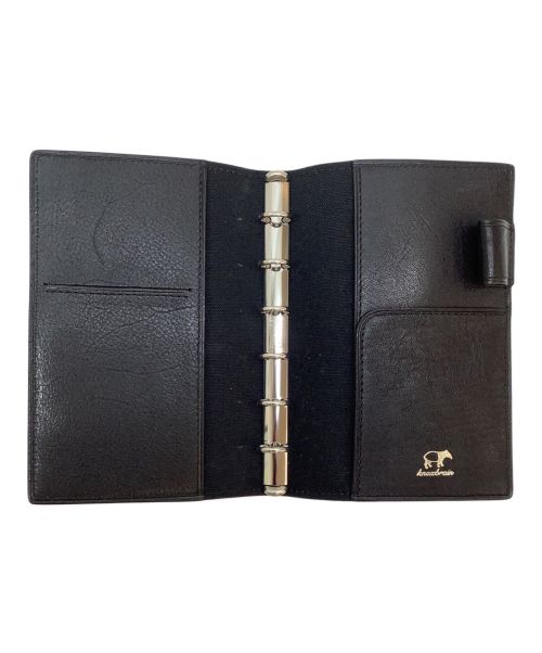 KNOXBRAIN（ノックスブレイン）KNOXBRAIN (ノックスブレイン) 手帳カバー ブラックの古着・服飾アイテム