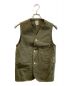 POST O'ALLS（ポストオーバーオールズ）の古着「ハンティングベスト」｜カーキ