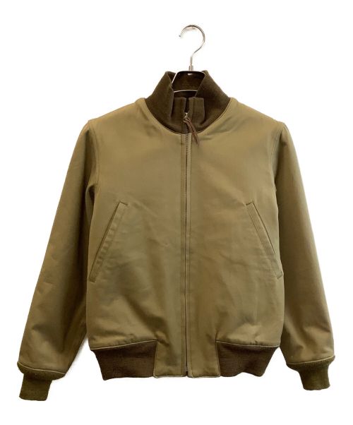 THE REAL McCOY'S（ザ・リアルマッコイズ）THE REAL McCOY'S (ザ・リアルマッコイズ) タンカースジャケット ベージュ サイズ:Sの古着・服飾アイテム