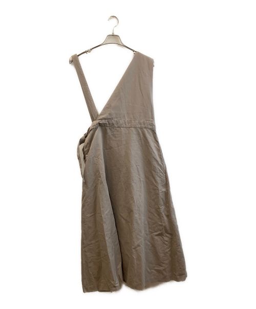 URBAN RESEARCH DOORS（アーバンリサーチドアーズ）URBAN RESEARCH DOORS (アーバンリサーチ ドアーズ) 2wayジャンパースカート ブラウン サイズ:Fの古着・服飾アイテム