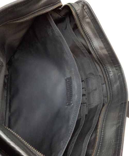 LUGGAGE LABEL（ラゲッジ レーベル）LUGGAGE LABEL (ラゲッジ レーベル) 2WAYブリーフケース ブラックの古着・服飾アイテム