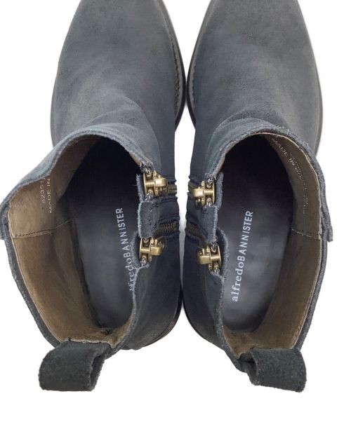 Alfredo BANNISTER（アルフレッドバニスター）Alfredo BANNISTER (アルフレッドバニスター) ショートブーツ ブラック サイズ:39の古着・服飾アイテム