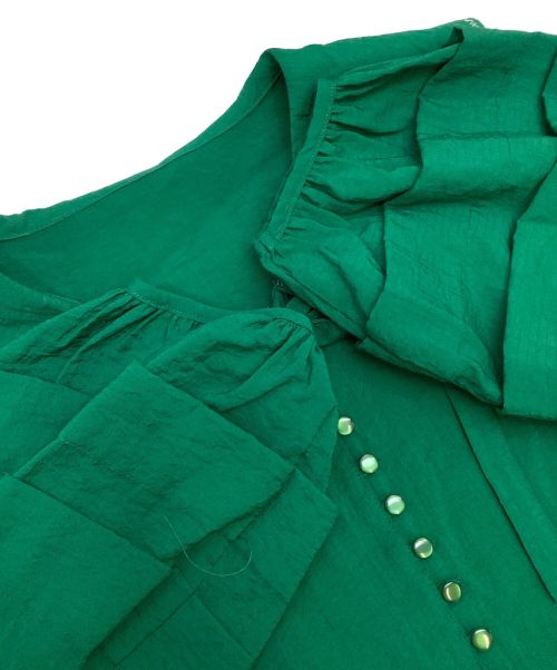 dear sisterhood（ディアシスターフッド）dear sisterhood (ディアシスターフッド) ブラウス グリーン サイズ:Fの古着・服飾アイテム