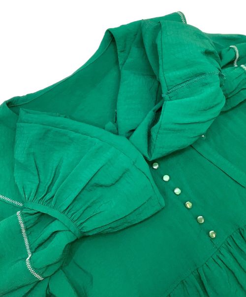 dear sisterhood（ディアシスターフッド）dear sisterhood (ディアシスターフッド) ブラウス グリーン サイズ:Fの古着・服飾アイテム