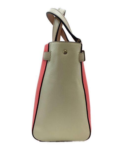 Kate Spade（ケイトスペード）Kate Spade (ケイトスペード) トートバッグ ピンク×アイボリーの古着・服飾アイテム
