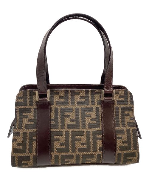FENDI（フェンディ）FENDI (フェンディ) ミニバッグ ブラウン×ブラックの古着・服飾アイテム