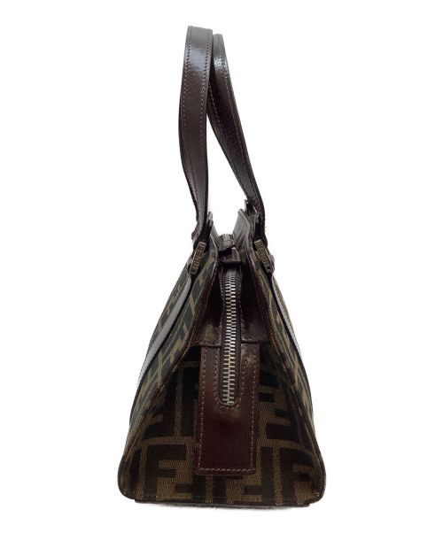 FENDI（フェンディ）FENDI (フェンディ) ミニバッグ ブラウン×ブラックの古着・服飾アイテム