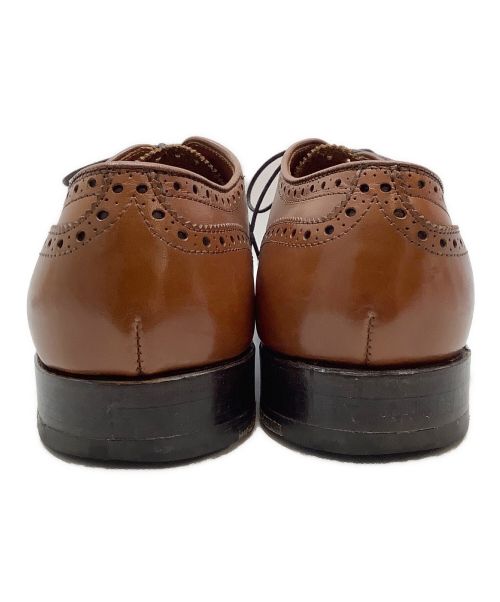 Alden（オールデン）Alden (オールデン) メダリオンシューズ ブラウン サイズ:7の古着・服飾アイテム