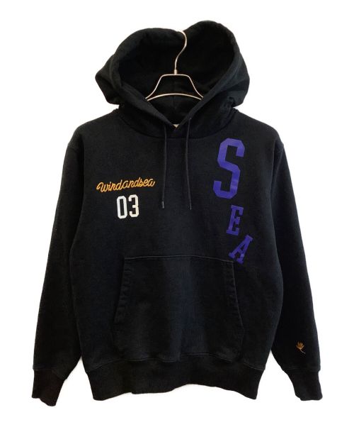 WIND AND SEA（ウィンダンシー）WIND AND SEA (ウィンダンシー) パーカー ブラック サイズ:Sの古着・服飾アイテム