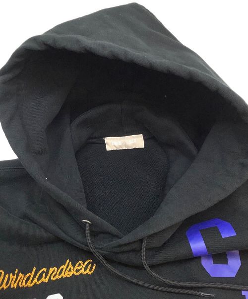 WIND AND SEA（ウィンダンシー）WIND AND SEA (ウィンダンシー) パーカー ブラック サイズ:Sの古着・服飾アイテム