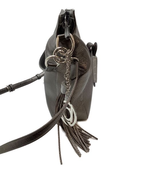 BEAUGRAND（ボーグラン）BEAUGRAND (ボーグラン) ショルダーバッグ グレージュの古着・服飾アイテム