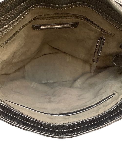 BEAUGRAND（ボーグラン）BEAUGRAND (ボーグラン) ショルダーバッグ グレージュの古着・服飾アイテム