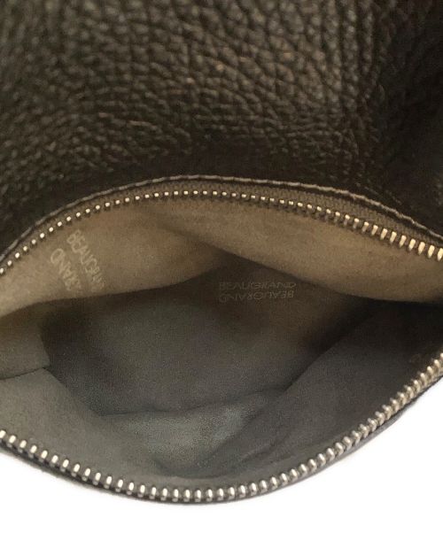 BEAUGRAND（ボーグラン）BEAUGRAND (ボーグラン) ショルダーバッグ グレージュの古着・服飾アイテム