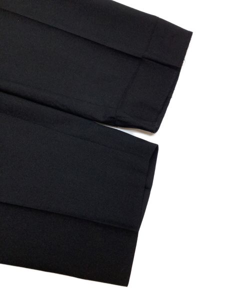 MARKAWARE（マーカウェア）MARKAWARE (マーカウェア) テーパードパンツ ブラック サイズ:2の古着・服飾アイテム