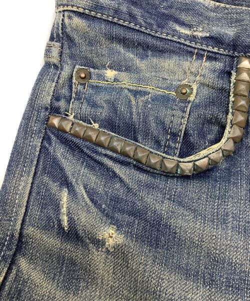 Hysteric Glamour（ヒステリックグラマー）Hysteric Glamour (ヒステリックグラマー) デニムパンツ インディゴ サイズ:76cm (W30)の古着・服飾アイテム