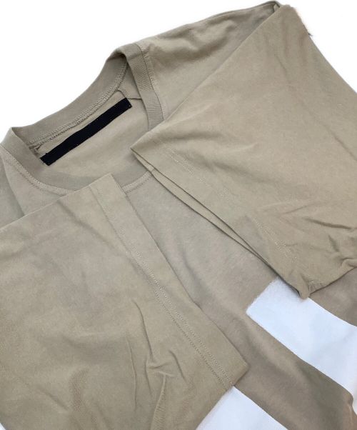NILos limited edition（ニルズ リミテッド エディション）NILos limited edition (ニルズ リミテッド エディション) Tシャツ ベージュ サイズ:1の古着・服飾アイテム