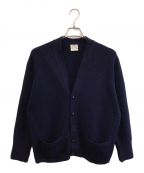 St Michaelセントミカエル）の古着「ニットカーディガン」｜ネイビー