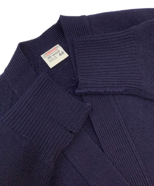 St Michael（セントミカエル）St Michael (セントミカエル) ニットカーディガン ネイビー サイズ:44の古着・服飾アイテム